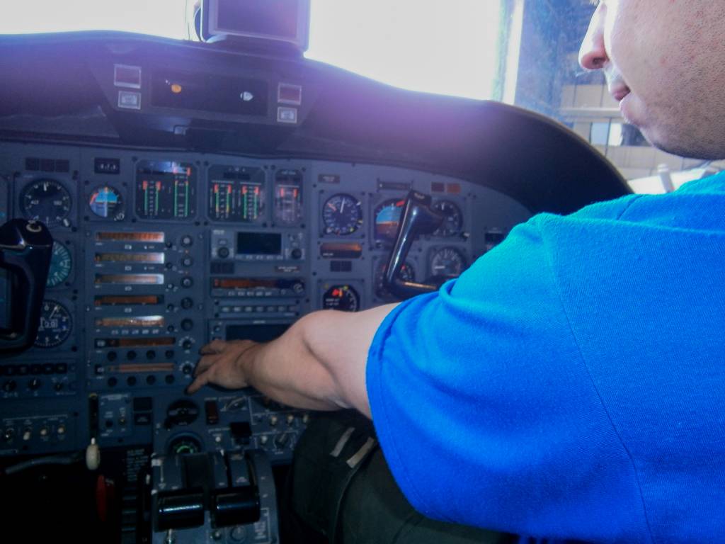 Simulateur de vol avion piloter